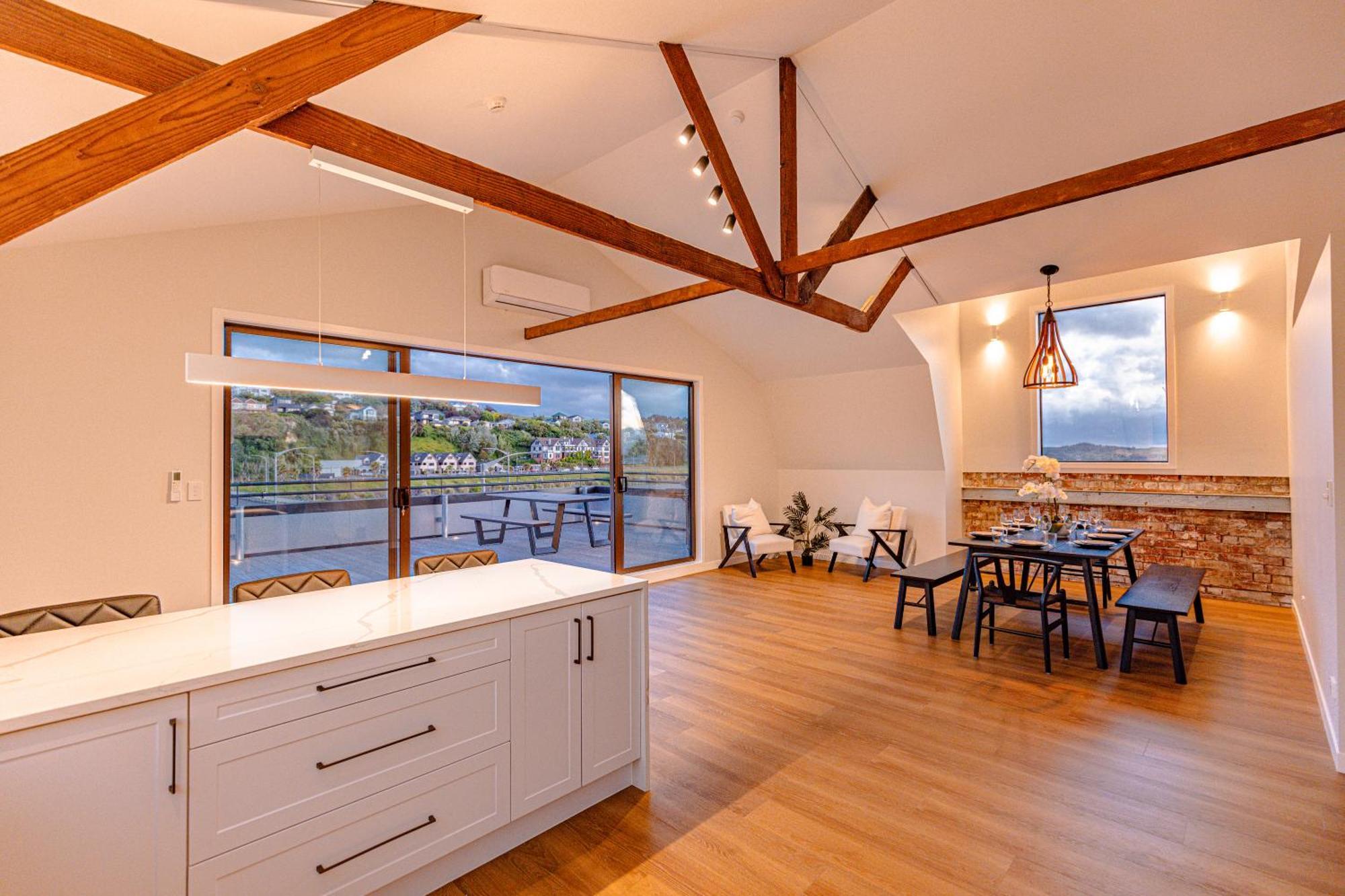 Johnston Apartments - Award-Winning Building, Your Unforgettable Stay Whanganui Exterior foto
