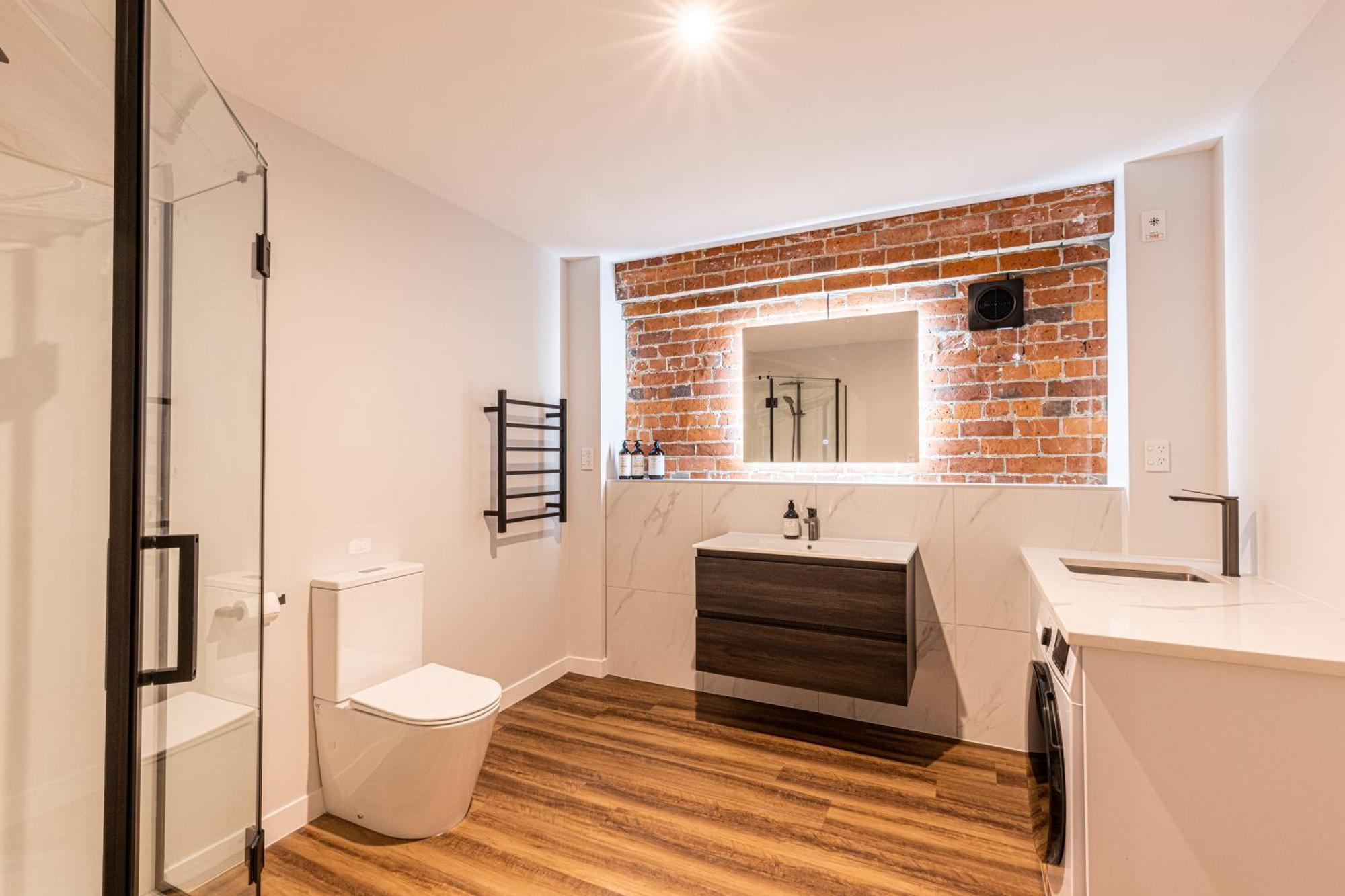 Johnston Apartments - Award-Winning Building, Your Unforgettable Stay Whanganui Exterior foto